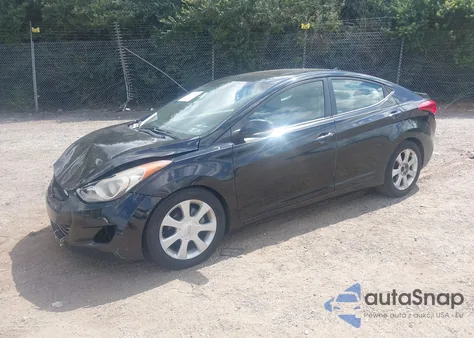 2012 Hyundai Elantra Limited (Ulsan Plant) from USA, damaged, VIN KMHDH4AE6CU288742